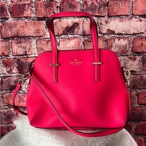 Kate Spade Pink Satchel with Structured Design